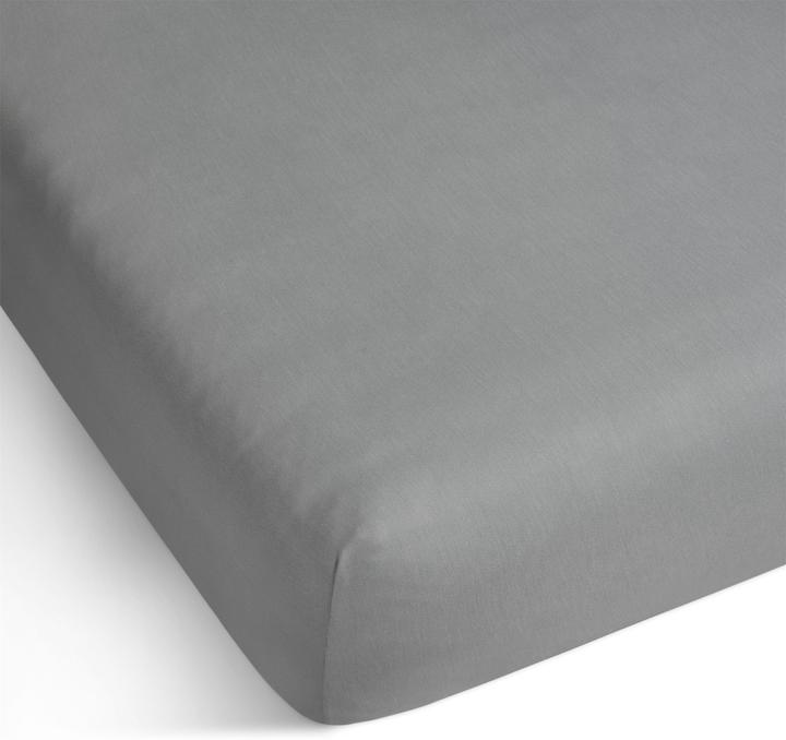 Actual product image Aspero 2 x fitted sheets made from organic cotton (200 x 200 x 35 cm)