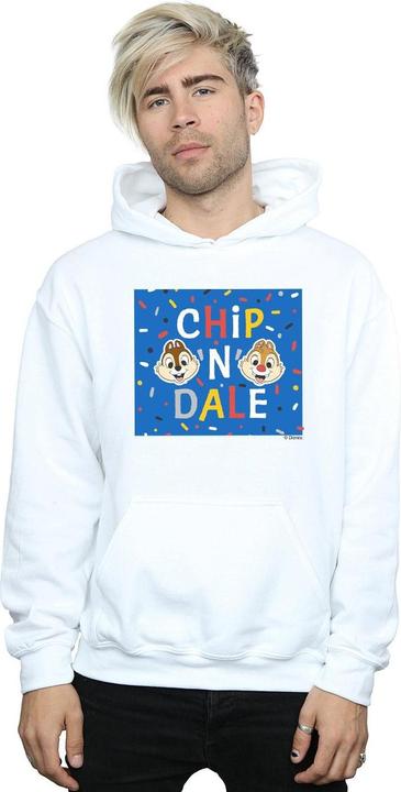 Immagine prodotto Disney Chip N Dale Blue Frame Felpa con Cappuccio Uomo (L)