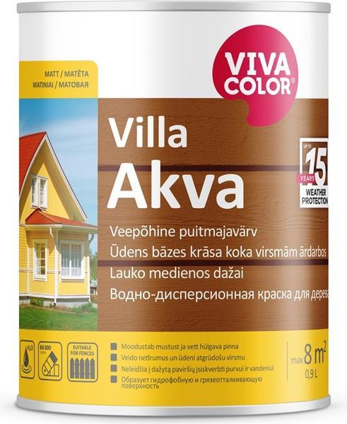 Actual product image Viva Color Facade Paint Villa Akva A 0.9l (Villa Akva A, 900 ml)