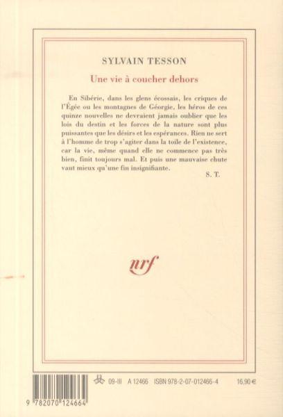 Immagine prodotto Une vie à coucher dehors (Francese, Tesson Sylvain, 2009)