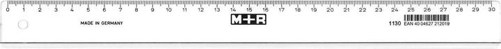 Actual product image M+r School Rulers (300 mm)