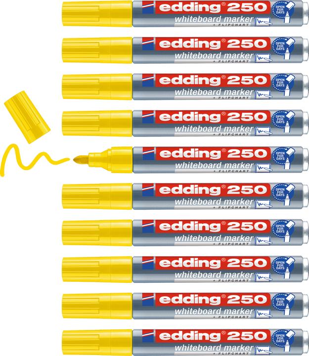 Immagine prodotto Edding 250 (Giallo, 3 mm, 1 x)