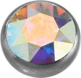 Produktbild Bijouteria 1.2mm Piercing-Kugel (Kristall, Edelstahl)