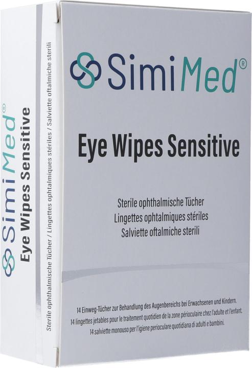 Actual product image SimiMed Eye Wipes Sensitive (Day + Night)