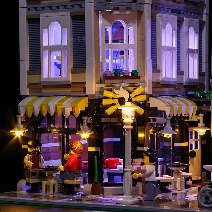 Actual product image BrickBling LED light set for LEGO - Creator Expert - City Life (10255) incl. remote control