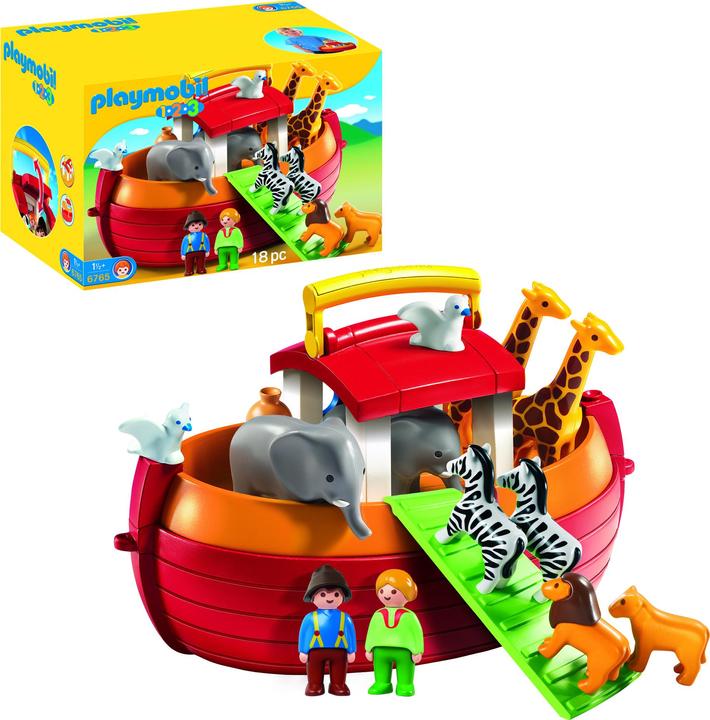 Image du produit Playmobil Mon arche de Noé à emporter (6765, Playmobil 1.2.3)