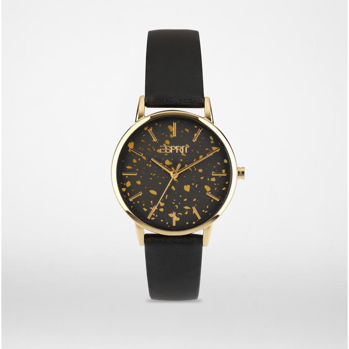 Immagine prodotto Esprit ES TERAZZO 34MM 3H BLACK DIAL BLACK ST Orologio da polso (34 mm)