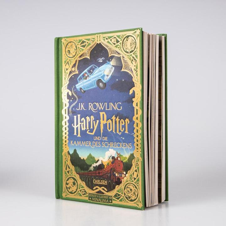 Immagine prodotto Harry Potter und die Kammer des Schreckens: MinaLima-Ausgabe (Harry Potter 2) (Tedesco, J.K. Rowling, MinaLima, 2022)