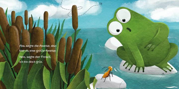Immagine prodotto Die Ameise und der Frosch (Tedesco)