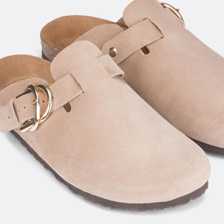 Image du produit La Redoute Collections Pantoletten aus Veloursleder (40)