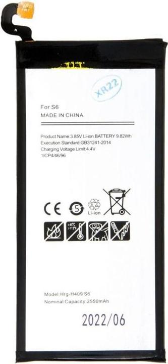 Produktbild NoName Samsung S6 baterie EB-BG920ABE Li-Ion (OEM)