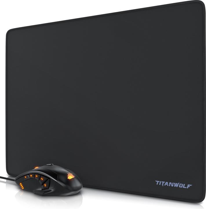 Image du produit Titanwolf Ensemble souris et tapis de souris, Gaming Mouse & Mouse Mat 440 x 350 mm Bundle "SPECIALIST (Sans fil)