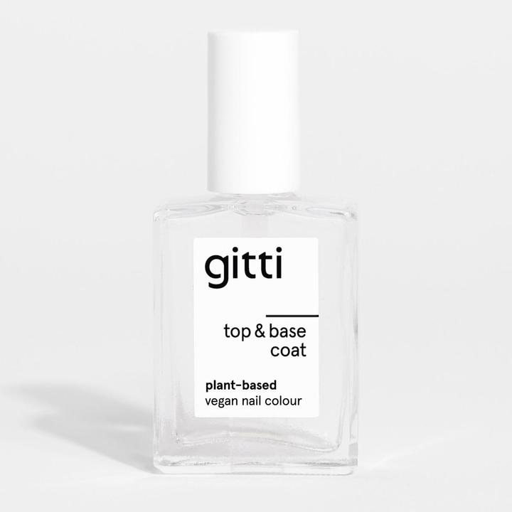 Actual product image Gitti Matte Top & Base Coat Vegan Nail Care (Matte Top & Base Coat Vegan Nail Care, Base coat)