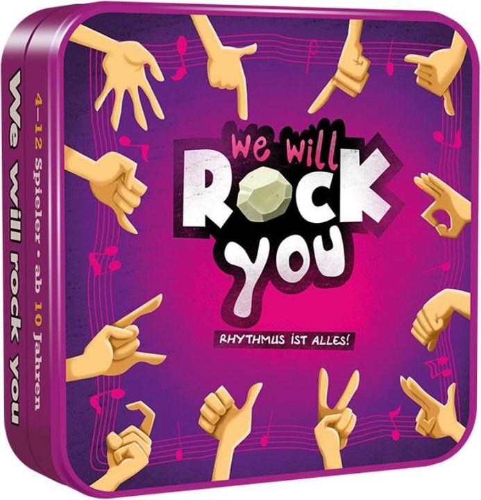 Produktbild Cocktail games COGD0002 - We will Rock you - Kartenspiel, 4-12 Spieler, ab 10 Jahren (DE-Ausgabe) (Deutsch)