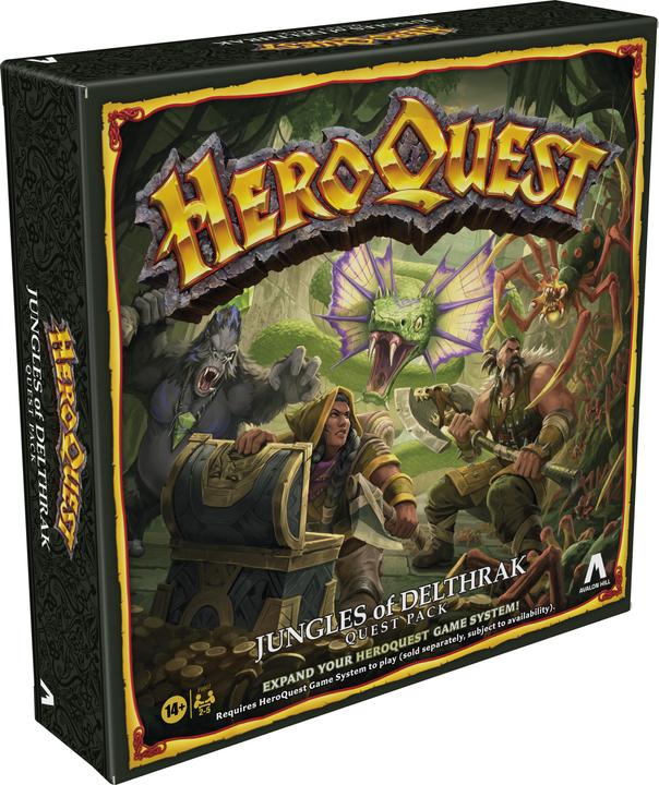 Produktbild Hasbro HeroQuest Brettspiel-Erweiterung Jungles of Delthrak Abenteuerpack *Englische Version* (Englisch)