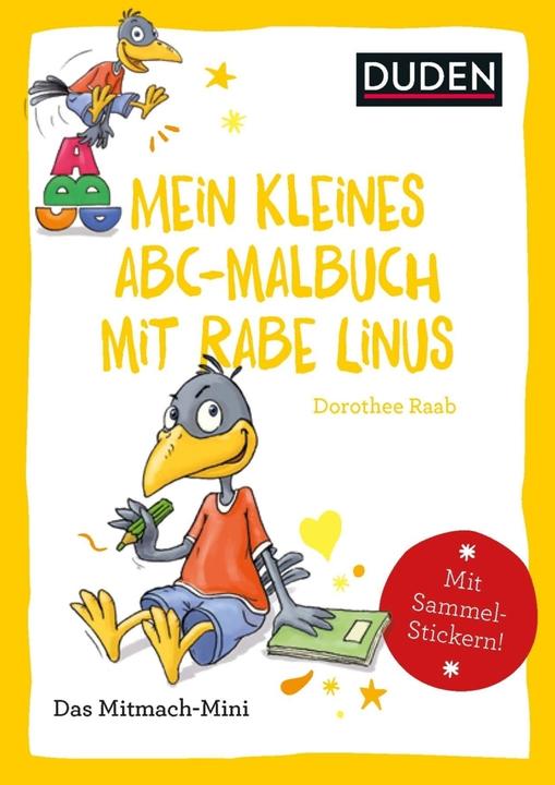 Produktbild Duden Mein kleines Abc-Malbuch mit Rabe Linus