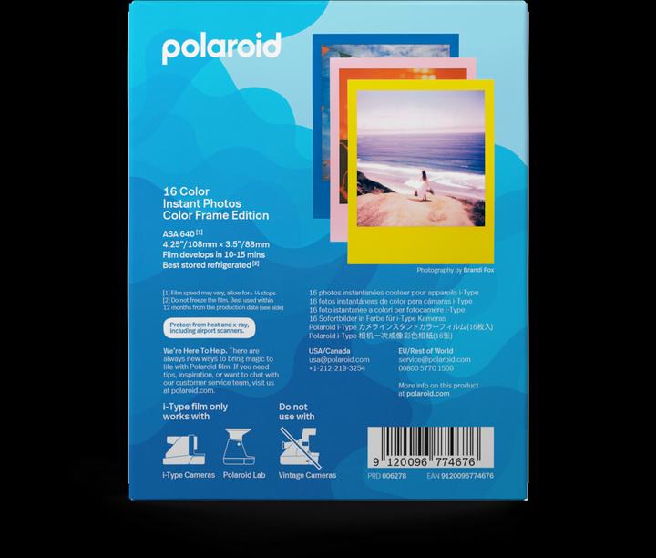 Produktbild Polaroid Film i-Type Color 16Bilder 2x8 Bilder,Summer Edition Double