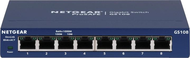 Produktbild Netgear Gs108ge (8 Ports)