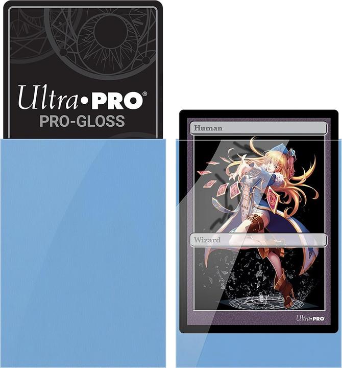 Actual product image Ultra Pro Deck Protector Card Sleeves Mini Solid Light Blue (60)