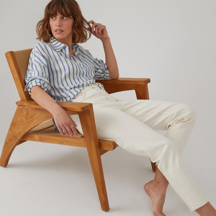 Produktbild La Redoute Collections Boyfit-Jeans mit hohem Bund (26)