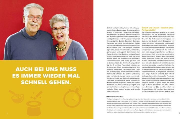 Produktbild Kochen mit Martina und Moritz – Schnell + einfach = einfach gut! (Deutsch, Hubertus Schüler, Martina Meuth|'Moritz' Bernd Neuner-Duttenhofer, 2021)