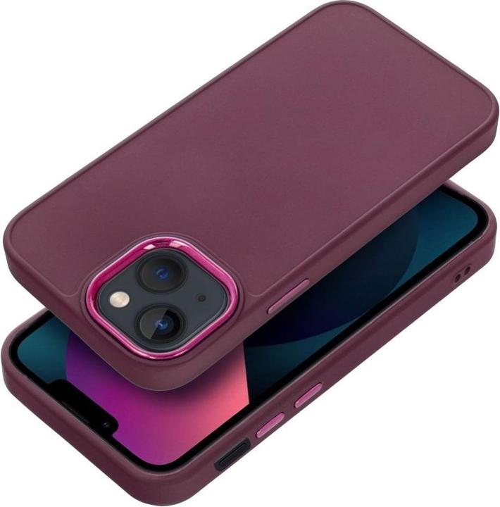 Actual product image OEM Back panel cover FRAME Case for IPHONE 13 Mini purple (Apple iPhone 13 mini)