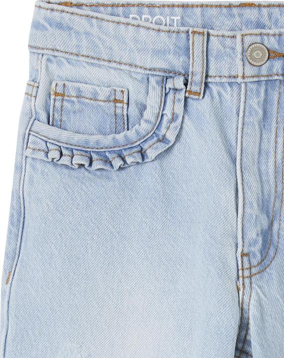 Actual product image Vertbaudet Straight girls' jeans, REGULAR waist (110)