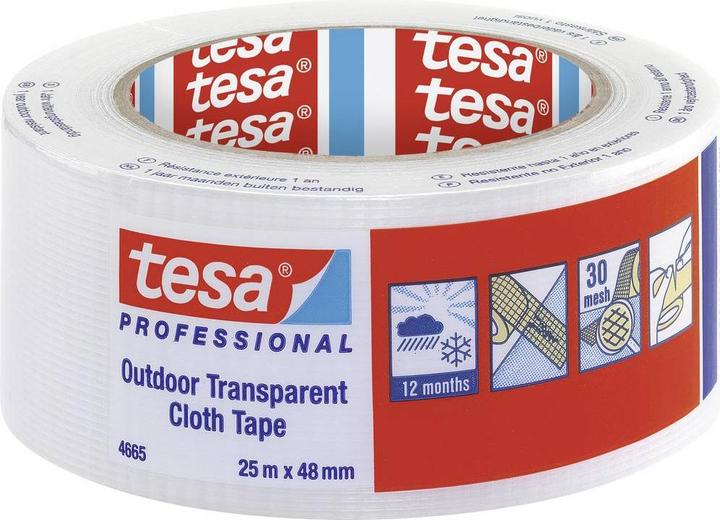 Actual product image tesa 04665-00000-00 Adhesive tape Suitable for indoor use Suitable for outdoor use (48 mm)