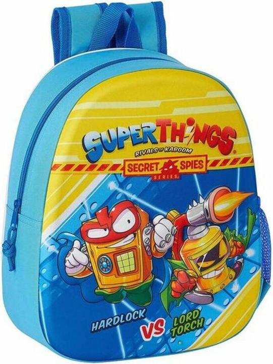 Superthings Kinderrucksack 3D Hellblau