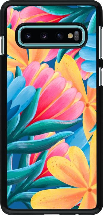 Produktbild PhoneLook Hülle Spring 23 colorful flowers (Samsung Galaxy S10)
