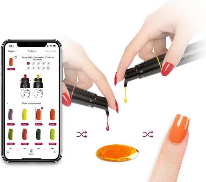 Produktbild Trisa Style Mate (Kunstnägel, Mehrfarbig)