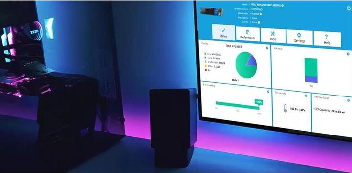 Produktbild WD Blue SN550 (2000 GB, M.2 2280)