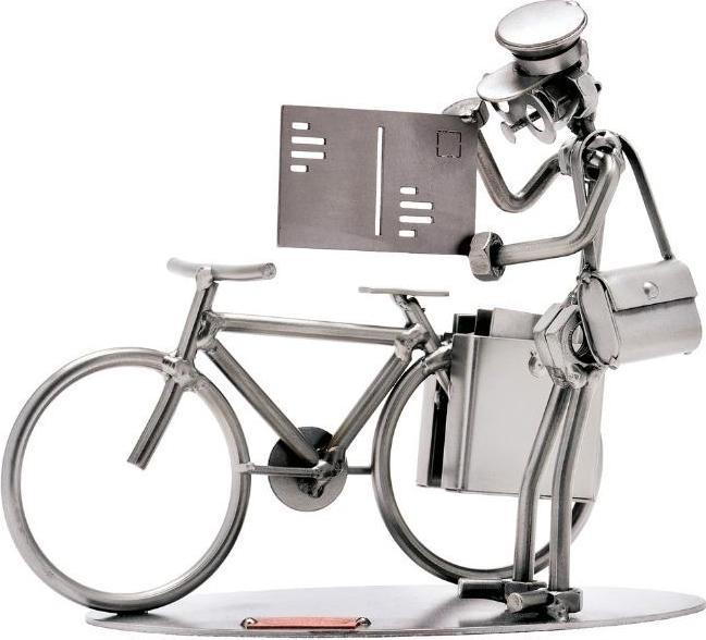 Image du produit Hinz & Kunst 252 - Figurine "Facteur à vélo