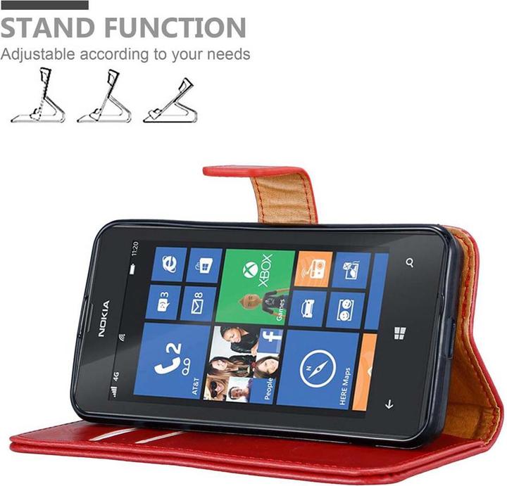 Actual product image Cadorabo Book Luxury Cover (Nokia Lumia 520)