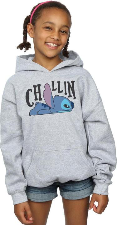 Produktbild Disney Lilo And Stitch Chillin Kapuzenpullover Mädchen (128)