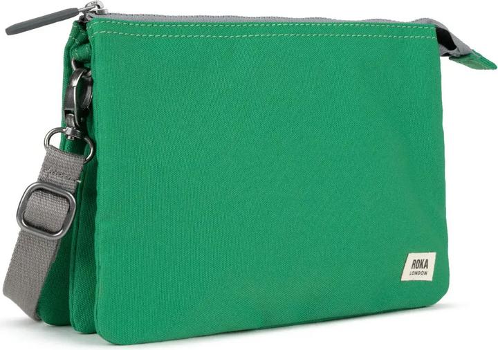 Produktbild Roka London Carnaby Crossbody Mountain Green XL Recycled Canvas