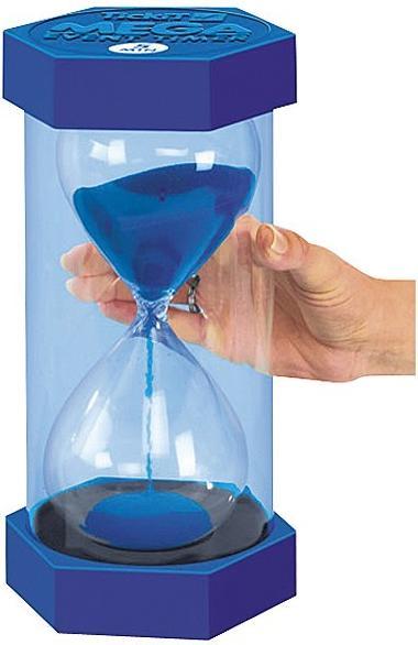 Actual product image Eduplay Gigasand Clock 15 Min blue