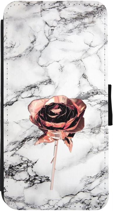 Image du produit PhoneLook Coque Wallet noir Marble Rose Gold (Apple iPhone 13)