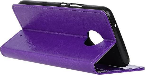 Produktbild MU Classic Crazy Horse Leder Bookcover Hülle (Motorola Moto X4)