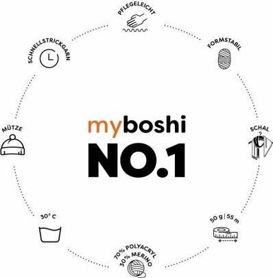 Immagine prodotto Myboshi N. 1 col. 151 (55 m)