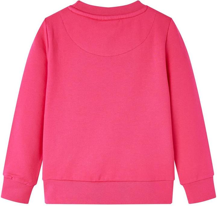 Actual product image VidaXL Children's sweatshirt bright pink 116,Material: 95 % cotton. 5 (116)