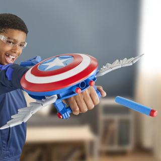 Produktbild Hasbro Marvel Captain America Brave New World Skyshot Bla