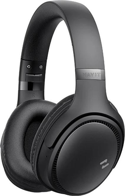 Actual product image Havit H630BT over-ear BT headphones Black (55 h, Wireless)