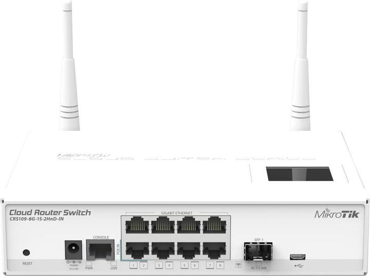 Immagine prodotto MikroTik Router CRS109-8G-1S-2HND-IN (9 Porti)
