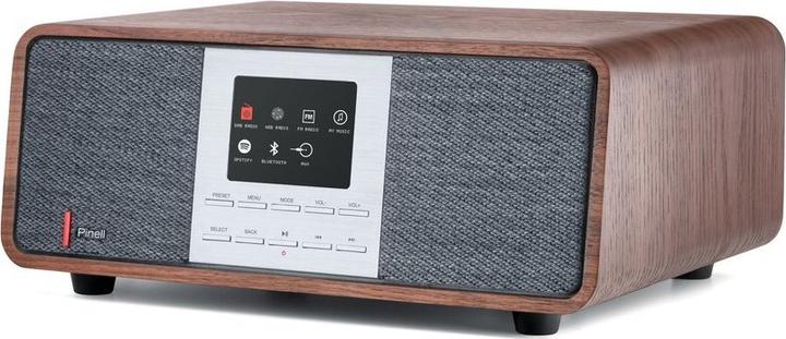 Image du produit Pinell Supersound 501 - Radio Internet DAB+ - walnoot hout