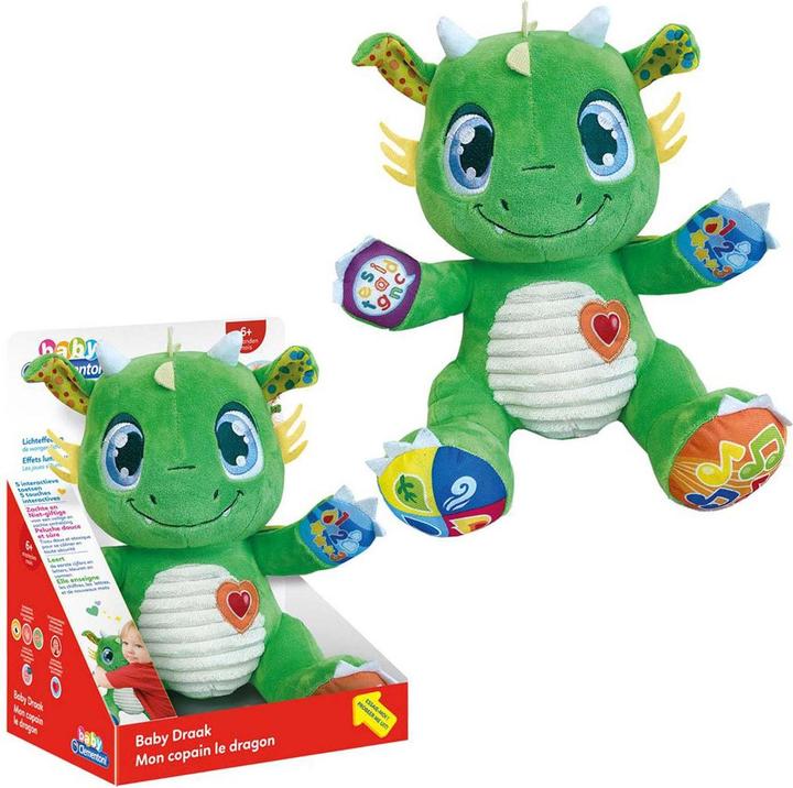 Image du produit Clementoni Bébé - Dragon interactif (33.50 cm)