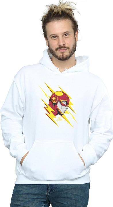 Actual product image Mens The Flash Lightning Portrait Hoodie (XXL)
