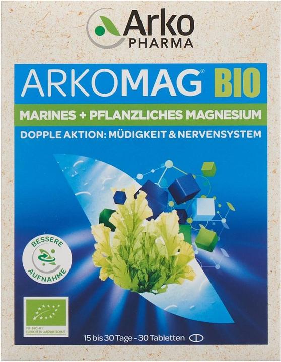 Immagine prodotto Arkopharma Doppio magnesio organico Tabl (30 Pezzo/i, Pillole, 45 g)