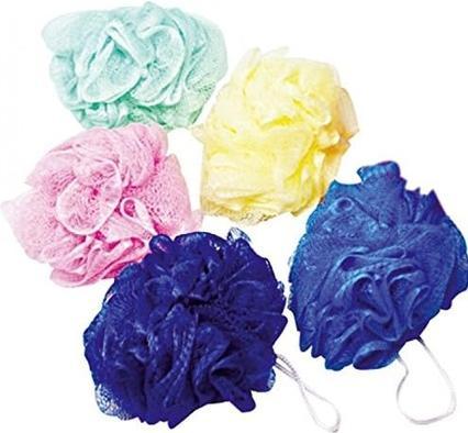 Actual product image Magni Bath sponge shower ball 50g assorted colours