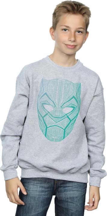 Produktbild Black Panther Tribal Mask Sweatshirt Jungen (152, 158)